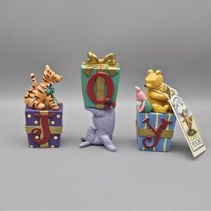 Disney’s Classic Pooh Christmas Joy Figurine Set